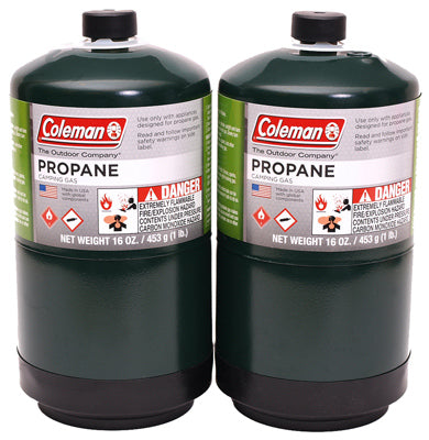 Propane Camping Cylinder, 16-oz., 2-Pk. (Pack of 6)