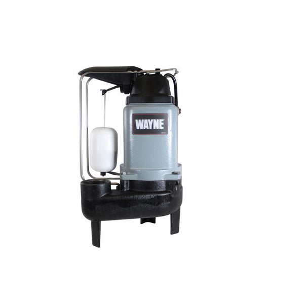 Wayne 1/2 HP 9000 gph Cast Iron Vertical Float Switch Sewage Pump