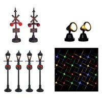 Lemax Christmas Light Village Accessories (Pack of 12)