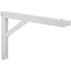 Knape & Vogt  White  Steel  Ornamental Shelf Bracket Screws  14 Ga. 12 in. L 750 lb.