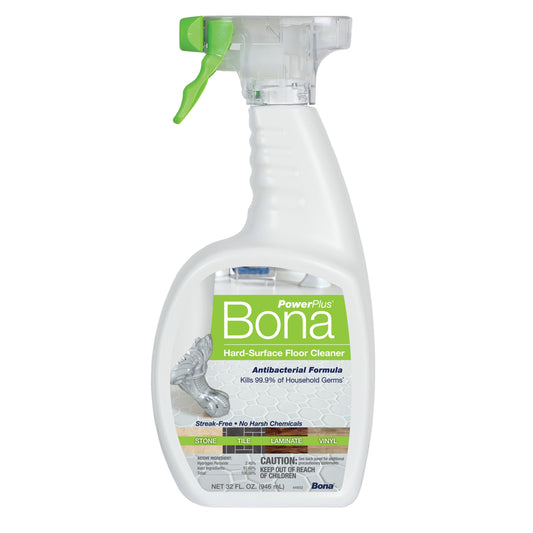 Bona Power Plus Floor Cleaner Spray 32 oz. (Pack of 8)
