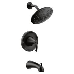 Bañera/ducha Posi-Temp(R) negra mate
