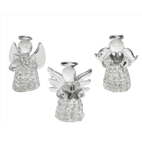 Figura transparente Decoris de 1,77 pulgadas (paquete de 96)
