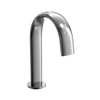 TOTO® Gooseneck ECOPOWER® or AC 0.5 GPM Touchless Bathroom Faucet Spout, 10 Second On-Demand Flow, Polished Chrome - TLE24006U1#CP