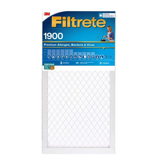 3M Filtrete 14 in. W x 25 in. H x 1 in. D Pleated Allergen Air Filter (Pack of 4)