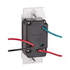 Leviton Decora SureSlide Black 600 watt Slide Dimmer Switch