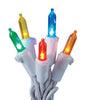 Celebrations LED M5 Multicolored 100 ct Icicle Christmas Lights 6.3 ft. (Pack of 12)