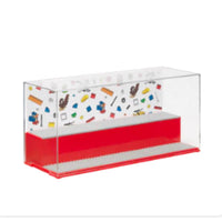 LEGO Play & Display Case Plastic Red
