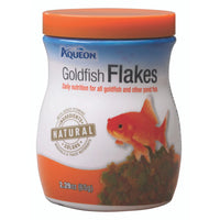Aqueon Goldfish Flakes Fish Food, Daily Nutrition for All Goldfish and Other Pond Fish, Natural Ingredients with Added Vitamins, Minerals & Trace Nutrients, 2.29 oz (65 g)