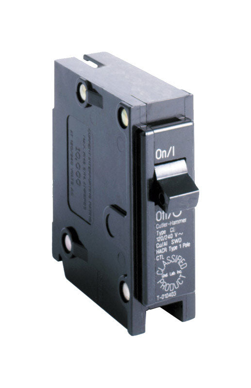 Eaton Cutler-Hammer 20 amps Plug In Single Pole Circuit Breaker