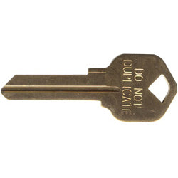 81693-001 Do Not Duplicate Key Blank for 5-Pin & 6-Pin