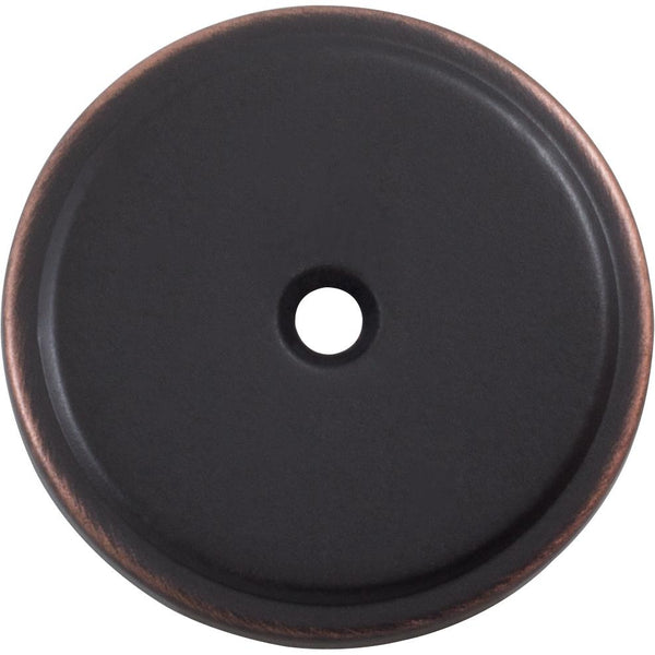 Bi-Fold Closet Door Knob Backplate, 1-3/4 Inches, Vintage Bronze by Stone Harbor Hardware