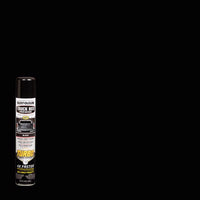 Rust-Oleum Turbo Black Abrasion & Impact-Resistant Truck Bed Coating Spray 24 oz. (Pack of 6)