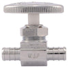SharkBite PEX 1/2 in. PEX Barb X 1/2 in. Brass Stop Valve