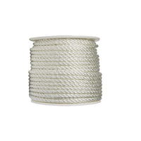 Wellington 1/2 in. Dia. x 300 ft. L White Twisted Nylon Rope (Pack of 300)