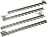 Knape & Vogt 16 in. L Steel Ball-Bearing Rollers Drawer Slide 2 pk