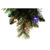 Celebrations LED Prelit Multicolored Mixed Pine Swag Teardrop Garland