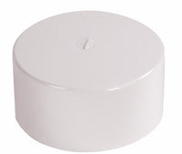 Plastic Trends PVC Lead-Free Drain Cap 6 x 6 Hub in. for Sewer Pipe