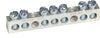 Square D 100/200 amps 120/240 V 1 space 12 circuits Surface Mount Ground Bar Kit