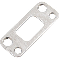820050 26/26D 2-3/4" x 1-1/8" RC Deadbolt Security Strike - Chrome