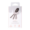 KeySmart Stainless Steel Black Minimalist Key Holder (Pack of 6)