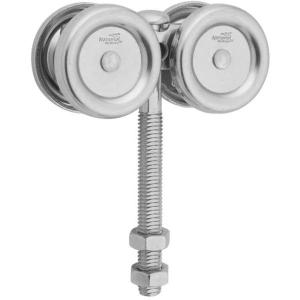 Colgador de riel para caja 5001 con perno de 5-1/2 pulgadas, paquete de 2 - Zinc (C) - Caja abierta