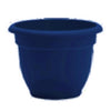 Bloem Ariana Planter 8 in. Dia. Plastic Flower Pot Navy