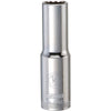 DeWalt 1/2 in. X 1/2 in. drive SAE 12 Point Deep Socket 1 pc