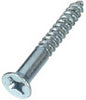 Hillman No. 8 x 3/4 in. L Phillips Zinc-Plated Wood Screws 20 pk (Pack of 10)