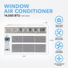 Perfect Aire 14500 BTU 115 V Window Air Conditioner w/Remote 550 sq ft