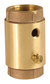 Campbell 1-1/4 in. D X 1-1/4 in. D FNPT Red Brass Spring Loaded Check Valve - Open Box