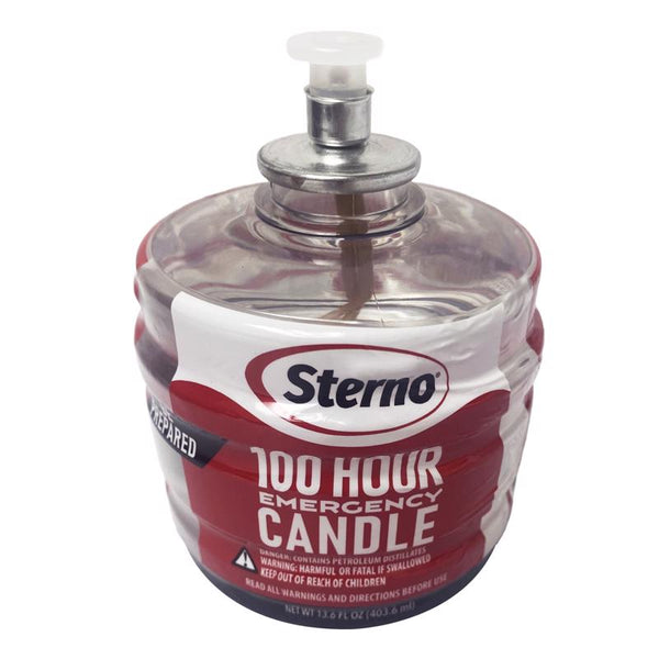 Sterno Clear No Scent Scent Household Emergency Candles 13.6 oz (Pack of 6)