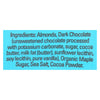 Skinnydipped - Dip Almond Mini Dark Chocolate Cocoa - Case of 24-0.46 OZ