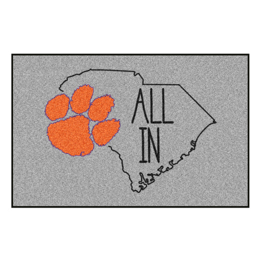 Clemson University Southern Style Rug - 19in. x 30in.