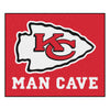 NFL - Kansas City Chiefs Man Cave Rug - 5ft. x 6ft.