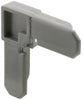 Prime-Line Gray Plastic 3/8 in. W X 3/4 in. L Screen Frame Corner 1 pk