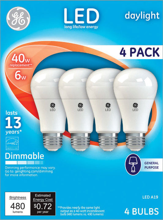LED A19 E26 DL 40W (Pack of 4)