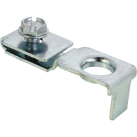 Prime-Line 0.38 in. D X 1.25 in. L Zinc-Plated Silver Steel Bracket 1 pk - Deal of The Week