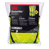 3M Scotchlite Reflective Safety Vest with Reflective Stripe Yellow One Size Fits Most