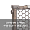 Safety 1st Gray 24 in. H x 28-42 in. W Wood Safety Gate