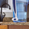 ZeroWater Ready-Pour 12 cups Blue Water Filtration Pitcher - Open Box