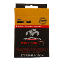 Bostitch PowerCrown 7/16 in. W x 9/16 in. L 18 Ga. Wide Crown Staples