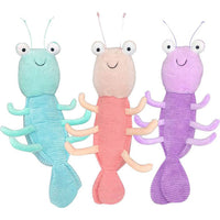 Multipet Gumbo Shrimp Plush Dog Toy