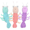 Multipet Gumbo Shrimp Plush Dog Toy
