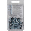 Bore-Fast 3/16 in. D X 1-1/2 in. L Steel Pan Head Screw and Anchor 25 pc (Pack of 5)
