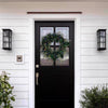 Celebrations Home 30 in. D X 2.5 ft. L LED Prelit Battery Operated Decorated Wreath (Pack of 4)