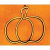 Sienna Orange 10 in. LED Prelit Wall Decor (Pack of 6)