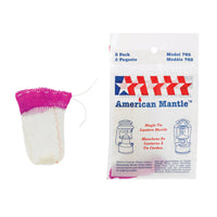 American Mantle Pink/White String Tie Mantle