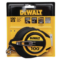 DeWalt 100 ft. L X 0.38 in. W Closed Case Long Tape Measure 1 pk - Open Box