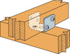 Simpson Strong-Tie 1.375 in. H X 1.5 in. W 18 speed Galvanized Steel Rigid Tie Connectors